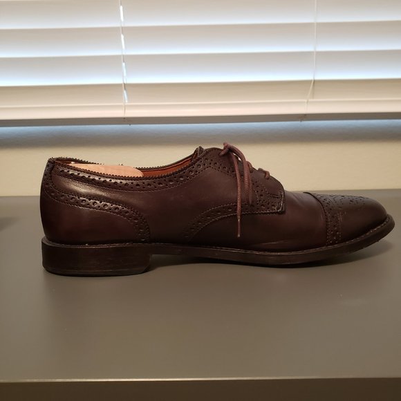 ALLEN EDMONDS Derby Shoes in Brown, Men\'s Size 9.5, Width D - Medium